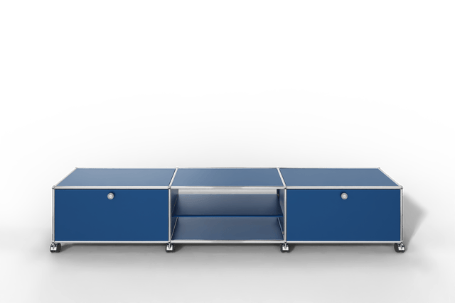USM Haller TV-Lowboard mit offenem Mittelteil
