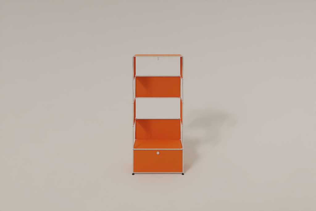 USM Haller Garderobe, 750 mm breit, mit Klapptüre Produktbild