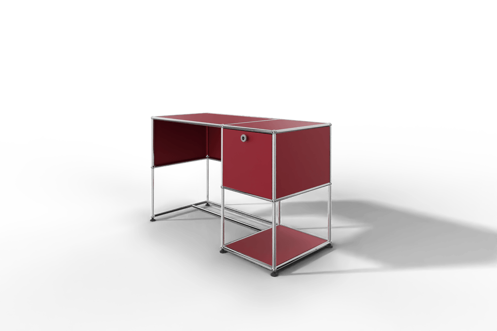 USM Haller Arbeitsplatz mit Klapptüre Produktbild