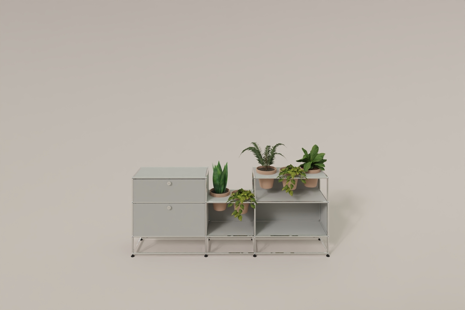 USM Haller Sideboard mit Pflanzeneinlage Produktbild