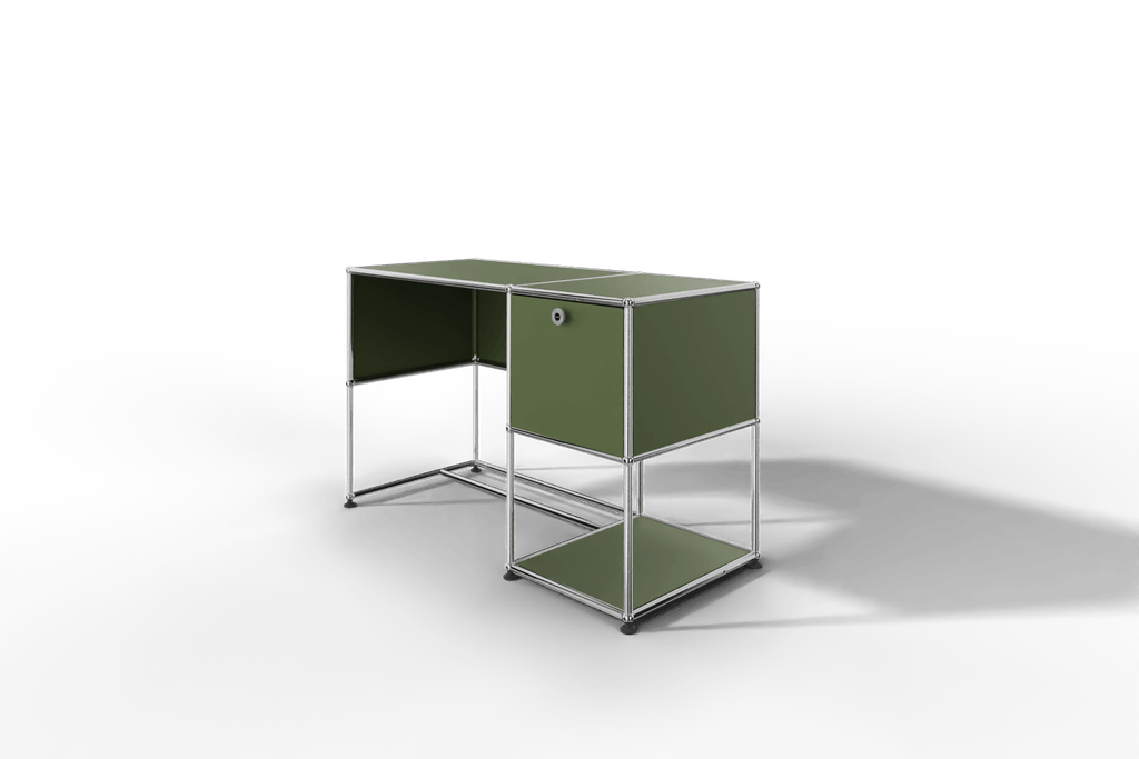 USM Haller Arbeitsplatz mit Klapptüre Produktbild