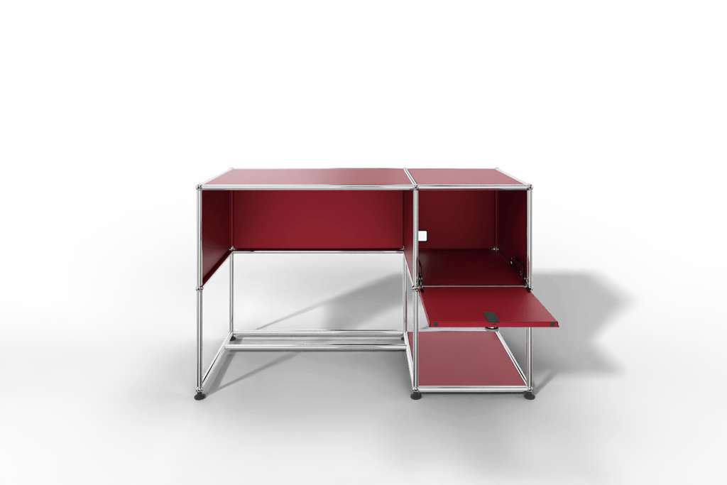 USM Haller Arbeitsplatz mit Klapptüre Produktbild