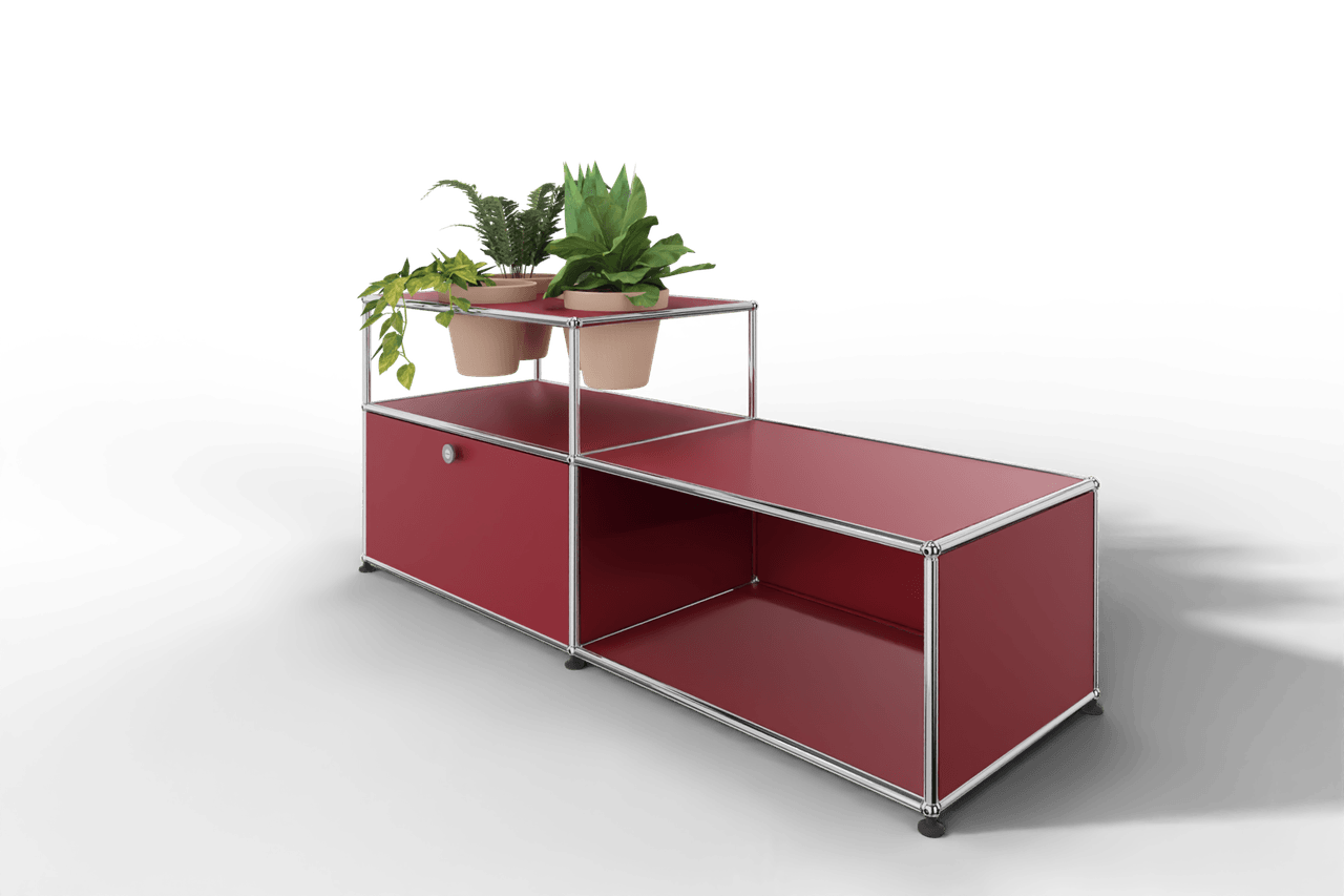 USM Haller Lowboard mit Pflanzeneinlage Produktbild