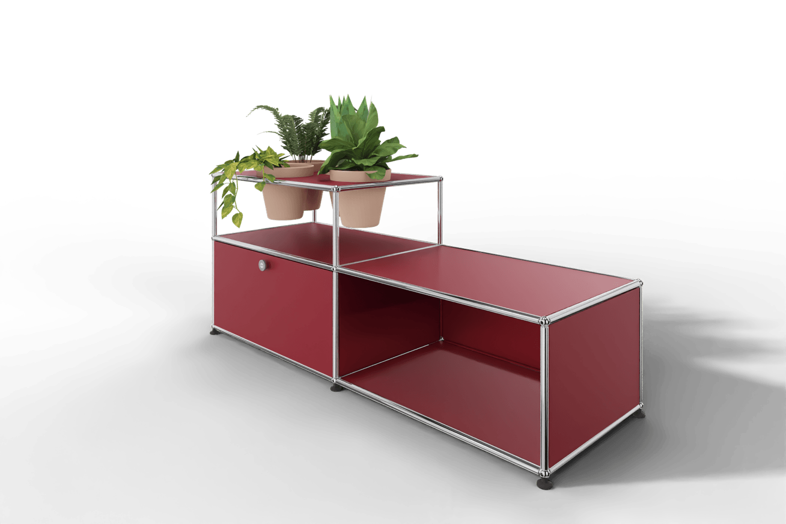 USM Haller Lowboard mit Pflanzeneinlage Produktbild