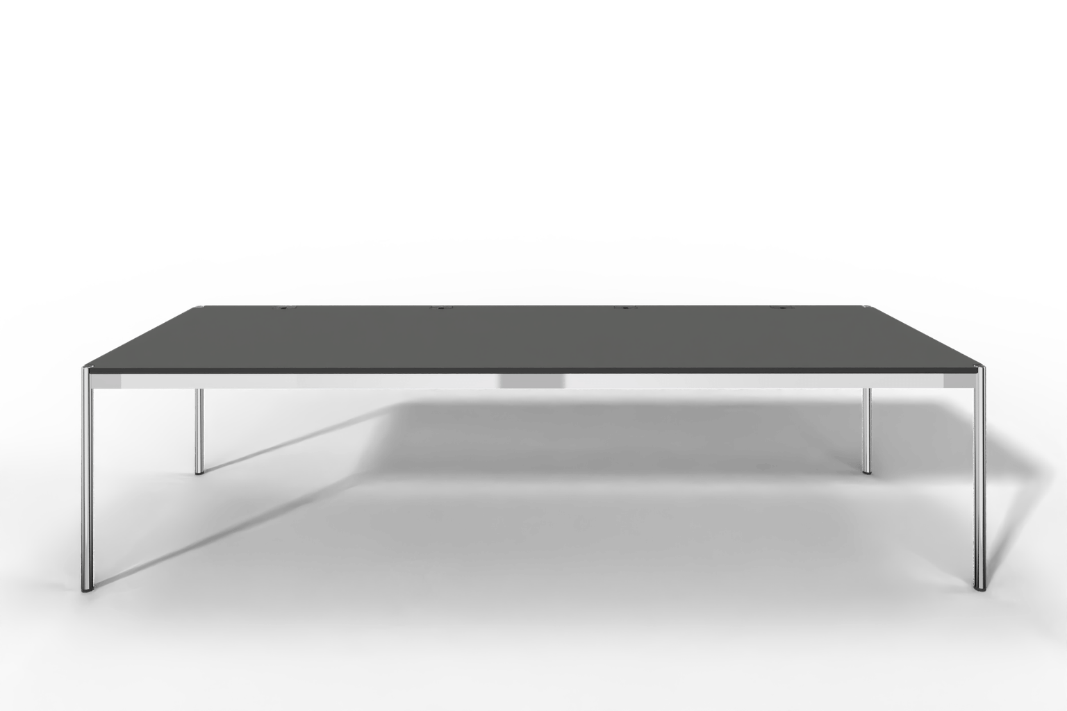 USM Haller Tisch Plus,Tiefe 1000 mm, Oberfläche Linoleum Produktbild