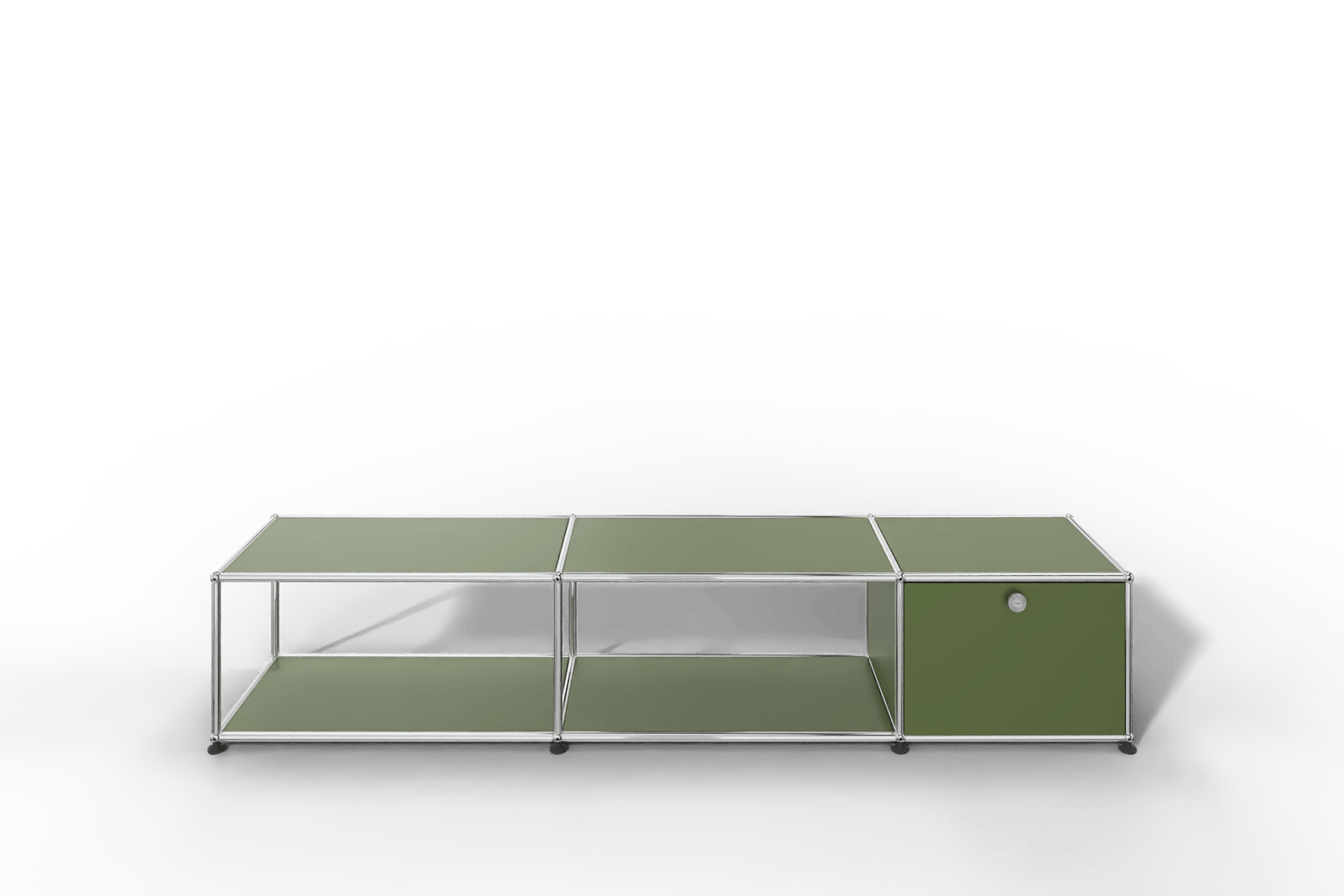USM Haller Lowboard, mit 1 Klapptüre, von Paul Schärer & Fritz Haller Produktbild