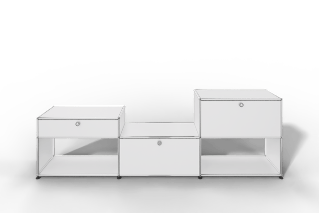 USM Haller Sideboard, 2 Klapptüren und 1 Schubkasten