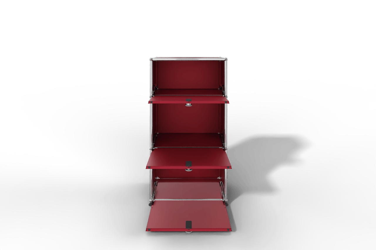 USM Haller schmales Highboard mit 3 Klapptüren. Produktbild