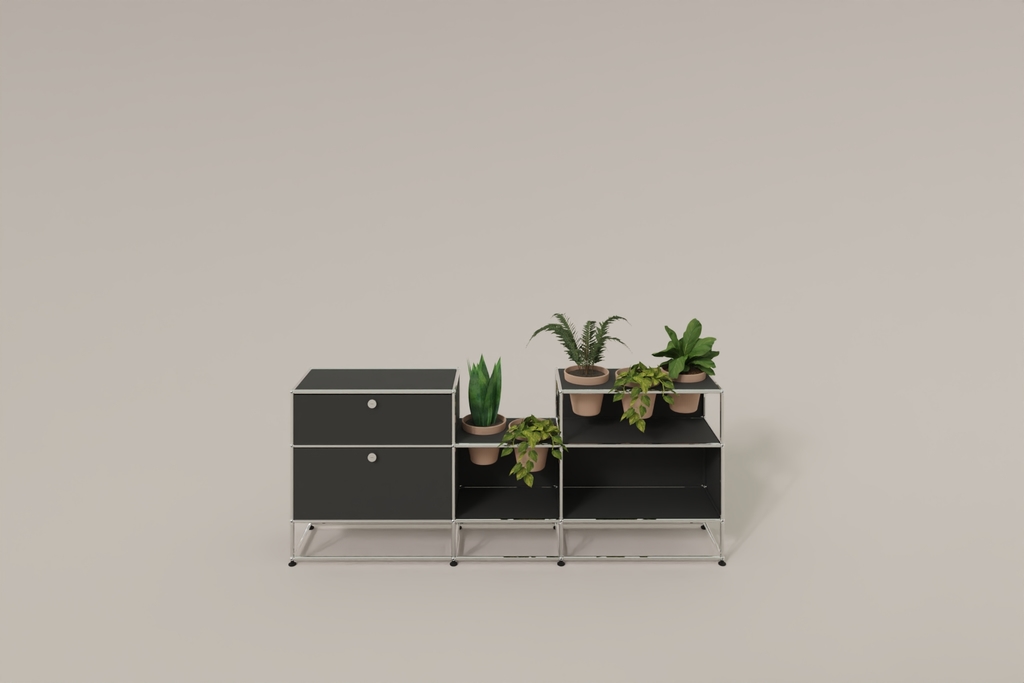 USM Haller Sideboard mit Pflanzeneinlage Produktbild