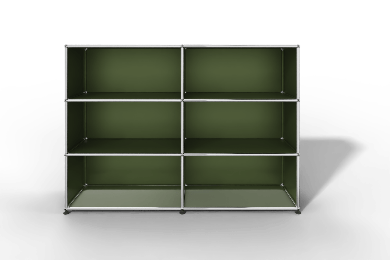 USM Haller Highboard mit 6 offenen Fächern in 14 Farben Produktbild