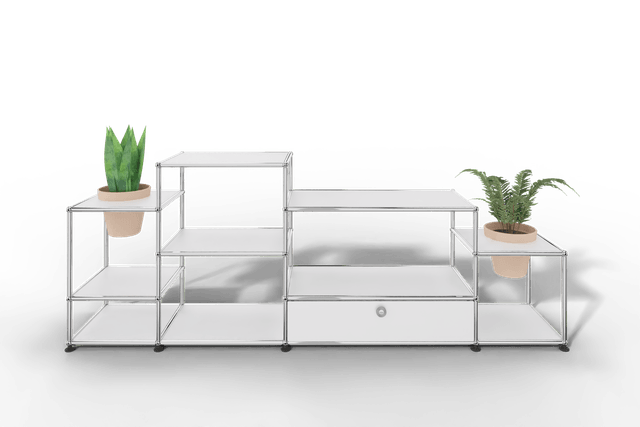 Sideboard mit Pflanzeneinsatz