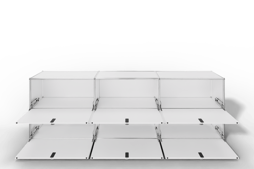 USM Haller Sideboard, mit 6 Klapptüren, von Paul Schärer & Fritz Haller Produktbild