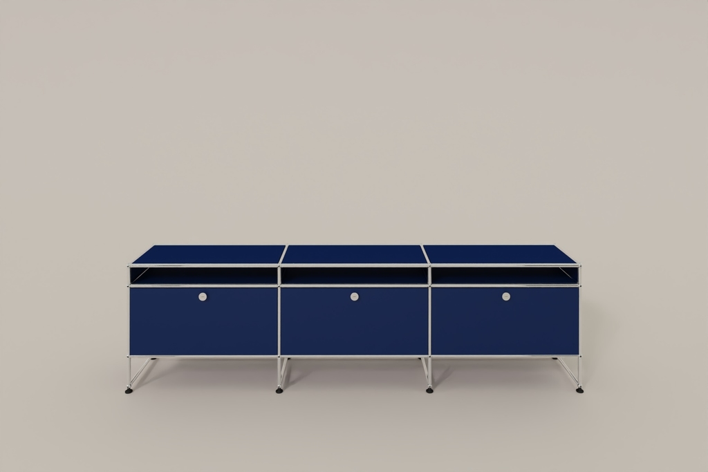 USM Haller TV-Lowboard, von Paul Schärer & Fritz Haller Produktbild