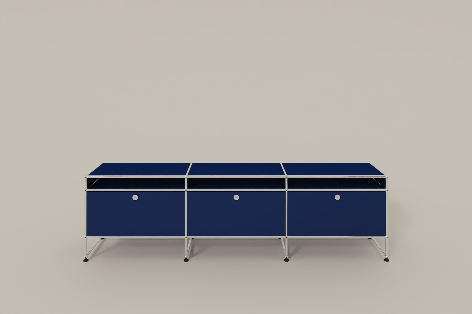 USM Haller TV-Lowboard, von Paul Schärer & Fritz Haller Produktbild