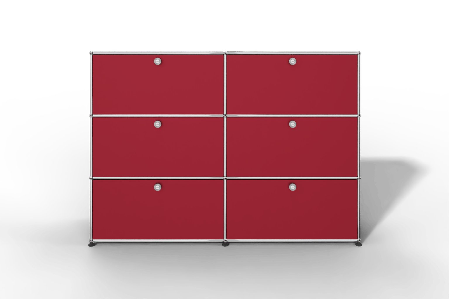USM Haller Highboard, mit 6 Klapptüren, von Paul Schärer & Fritz Haller Produktbild