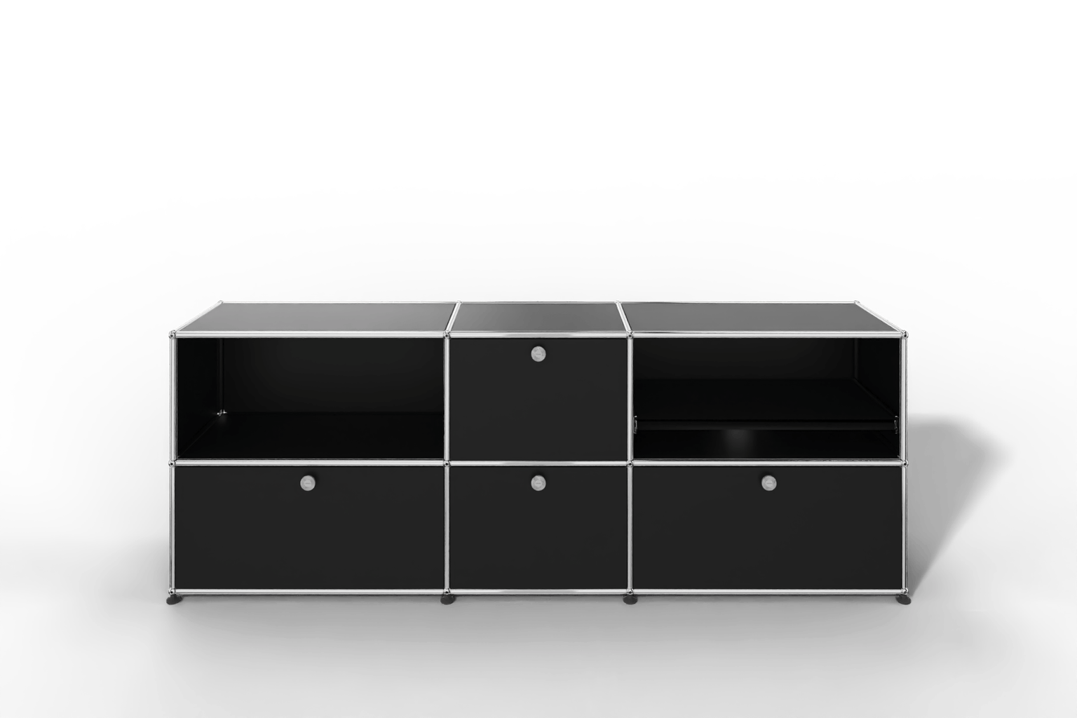 USM Haller Sideboard, 4 Klapptüren, 1 Ausziehtablar Produktbild