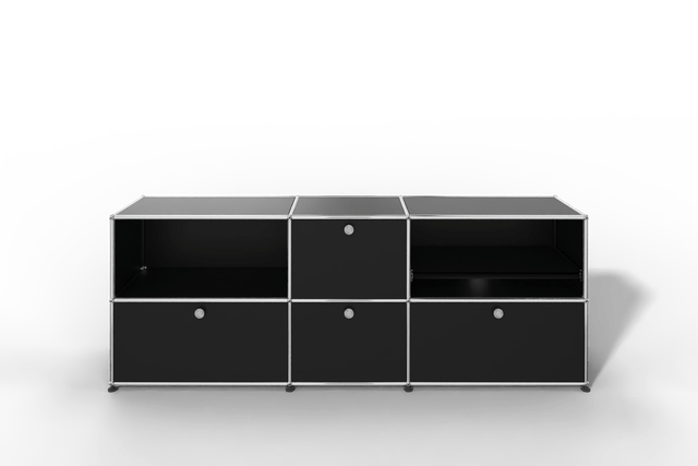 USM Haller Sideboard, 4 Klapptüren, 1 Ausziehtablar