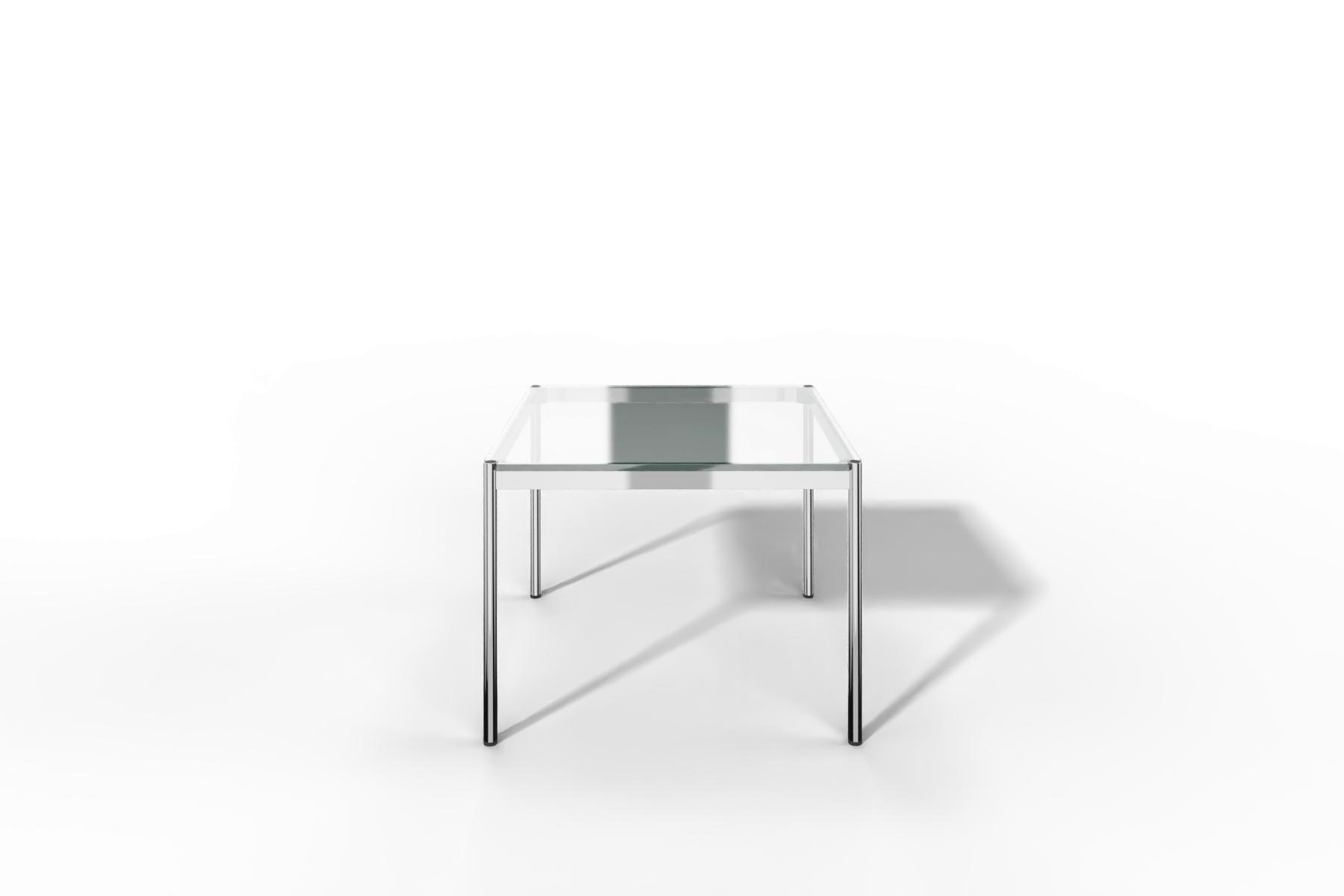 USM Haller Glastisch, Tiefe 1000 mm, Länge wählbar Produktbild