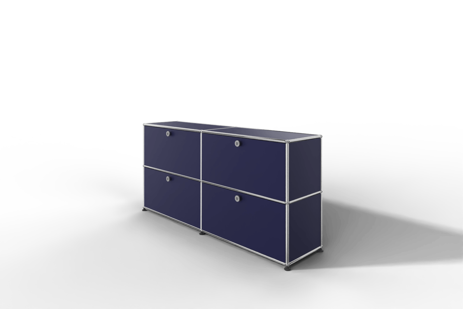 Farbe wählbar - USM Haller Sideboard, mit 4 Klapptüren Produktbild