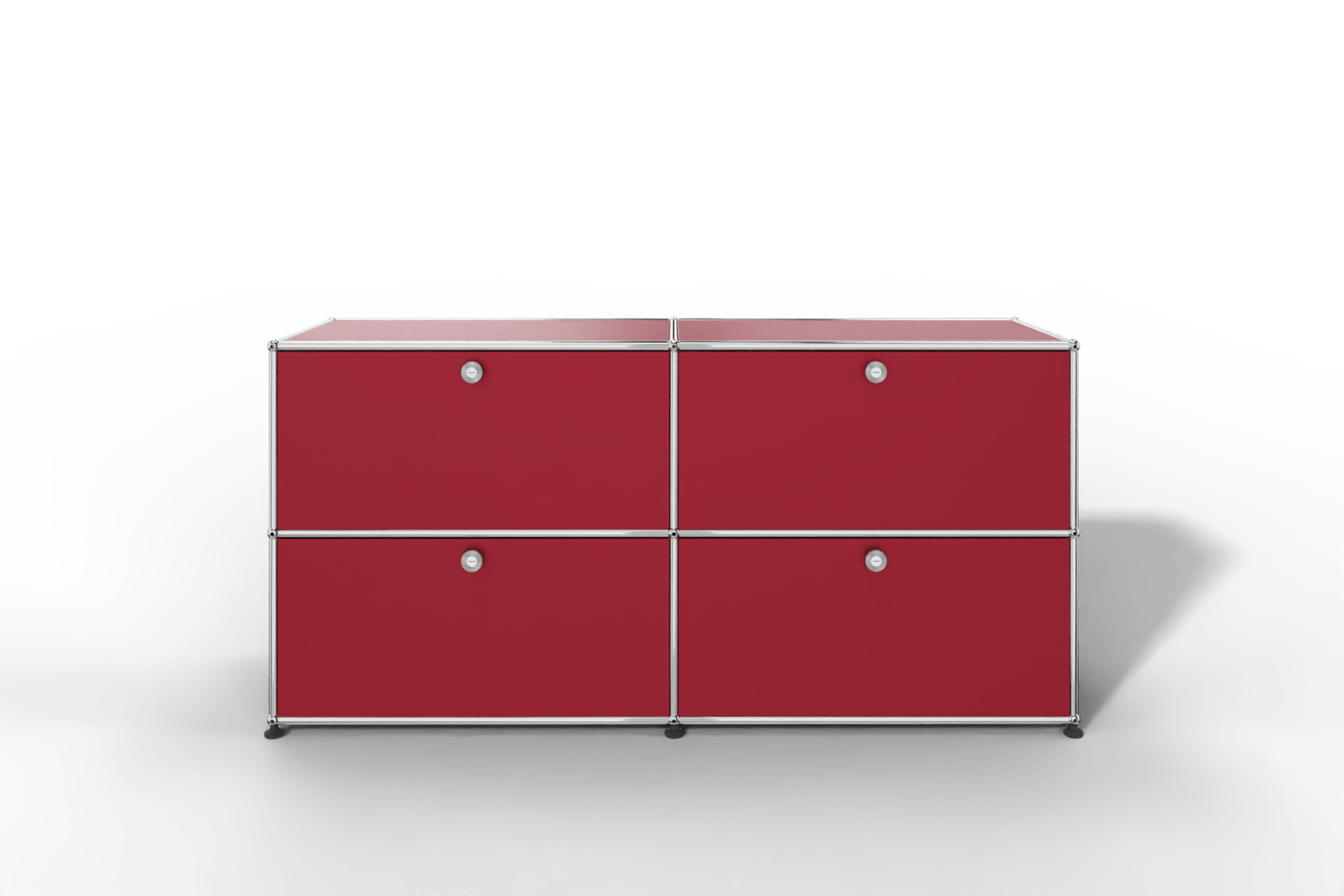 Farbe wählbar - USM Haller Sideboard, mit 4 Klapptüren Produktbild