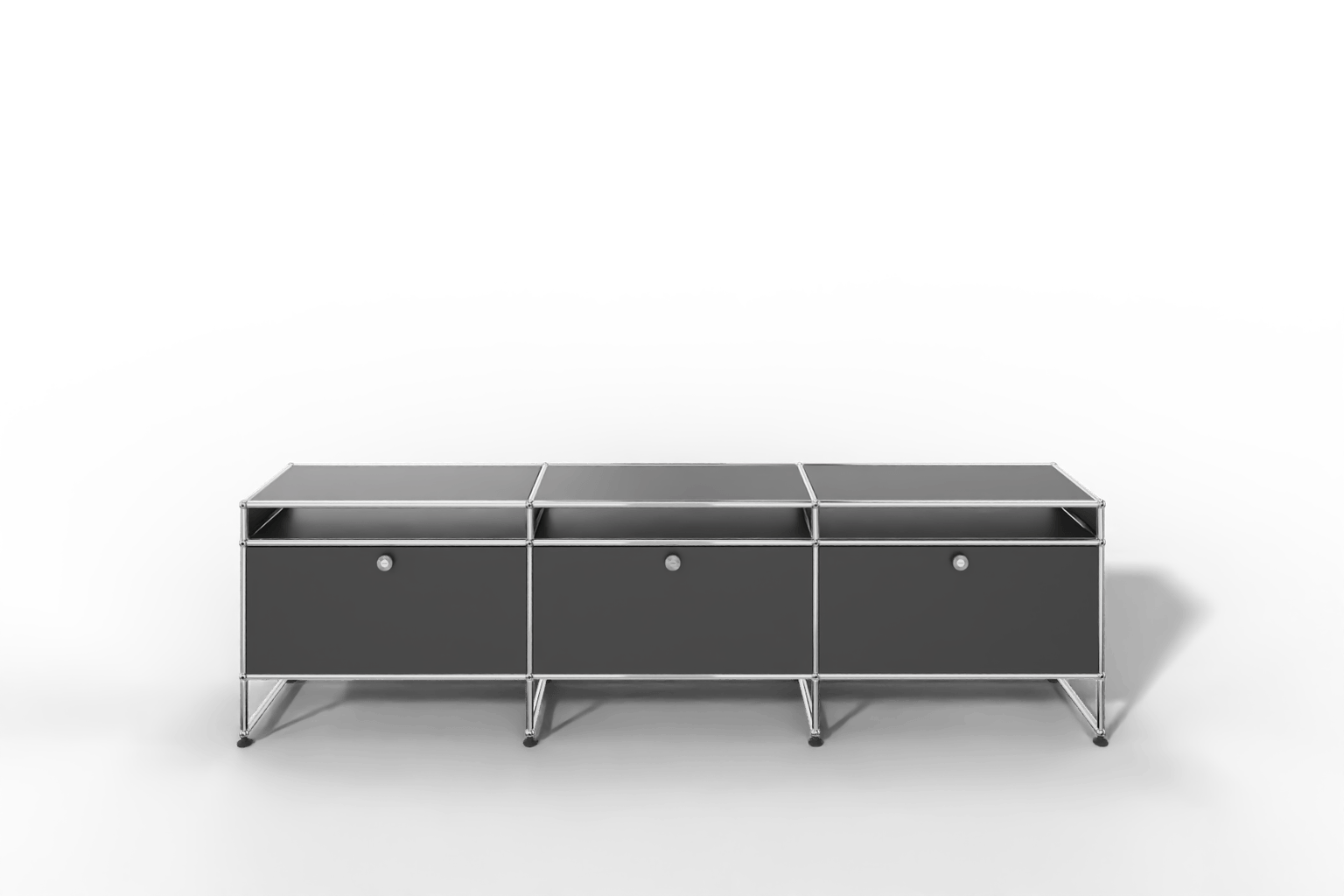 USM Haller TV-Lowboard, von Paul Schärer & Fritz Haller Produktbild