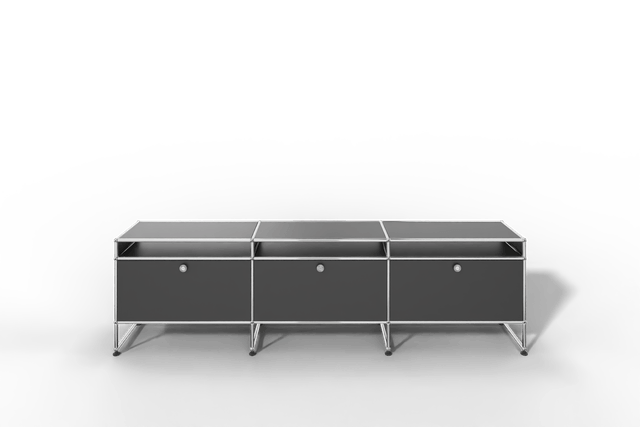 USM Haller TV-Lowboard, von Paul Schärer & Fritz Haller