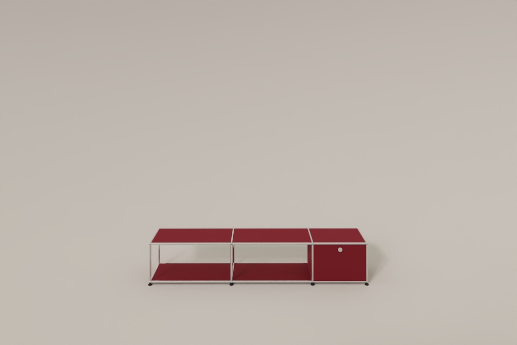 USM Haller Lowboard, mit 1 Klapptüre, von Paul Schärer & Fritz Haller Produktbild