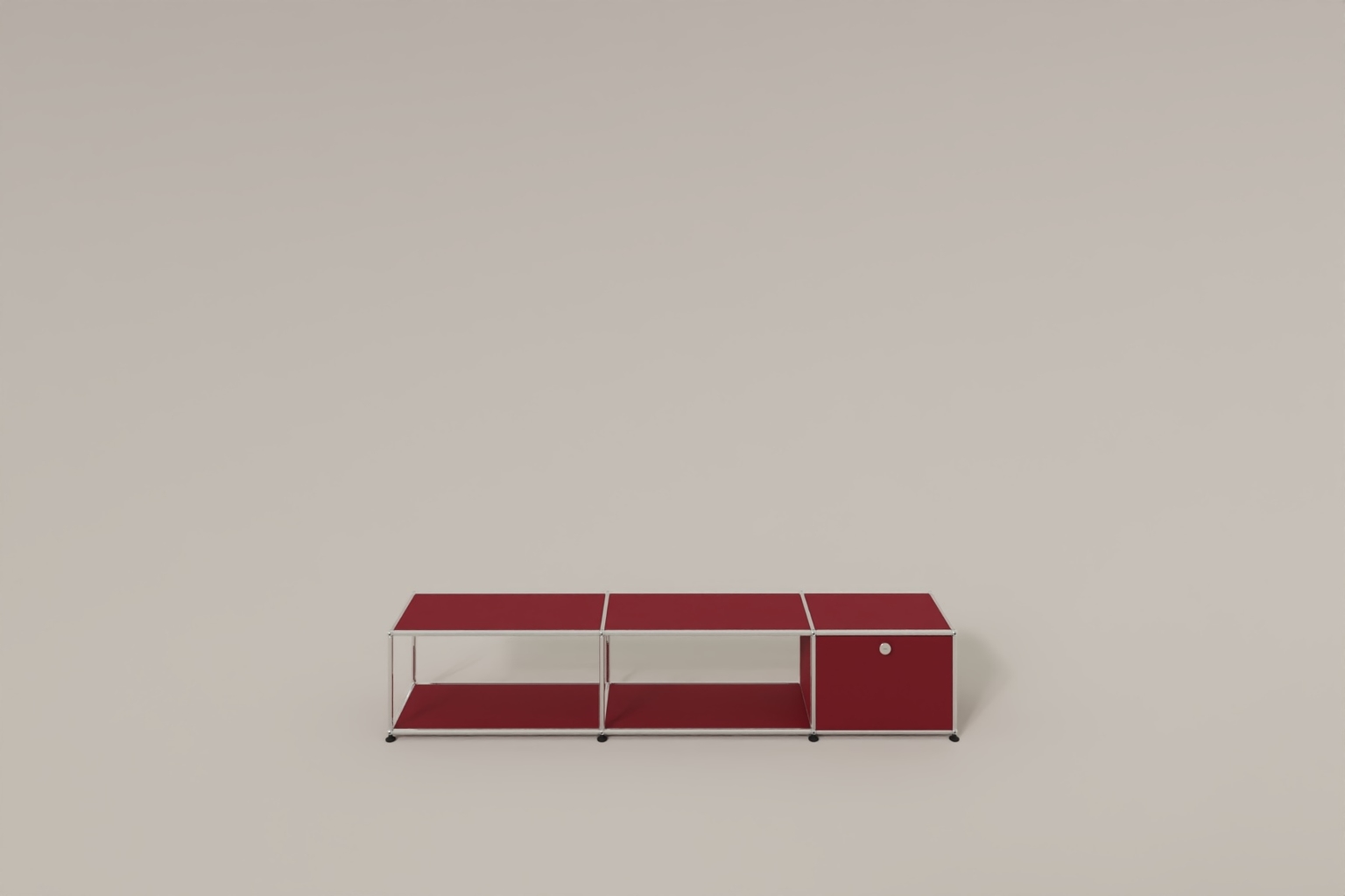 USM Haller Lowboard, mit 1 Klapptüre, von Paul Schärer & Fritz Haller Produktbild
