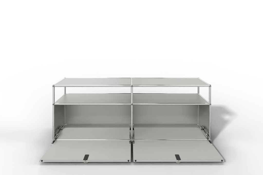 USM Haller Lowboard, mit 2 Klapptüren, von Paul Schärer & Fritz Haller Produktbild