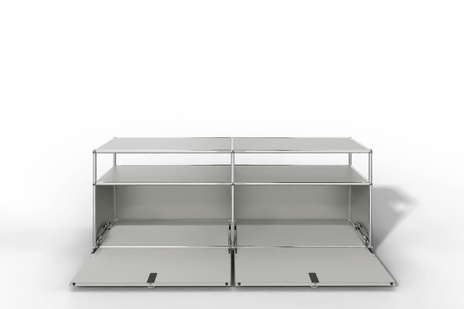 USM Haller Lowboard, mit 2 Klapptüren, von Paul Schärer & Fritz Haller Produktbild