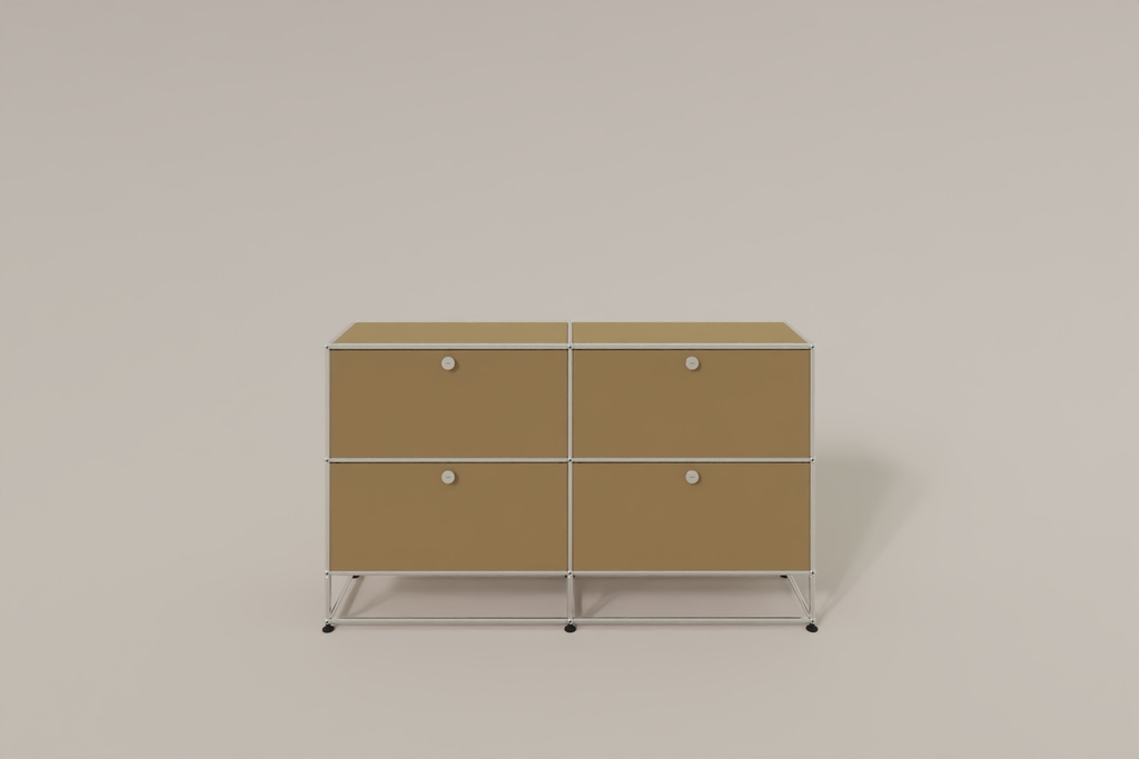 USM Haller Sideboard, mit 4 Klapptüren und Sockel von Paul Schärer & Fritz Haller Produktbild