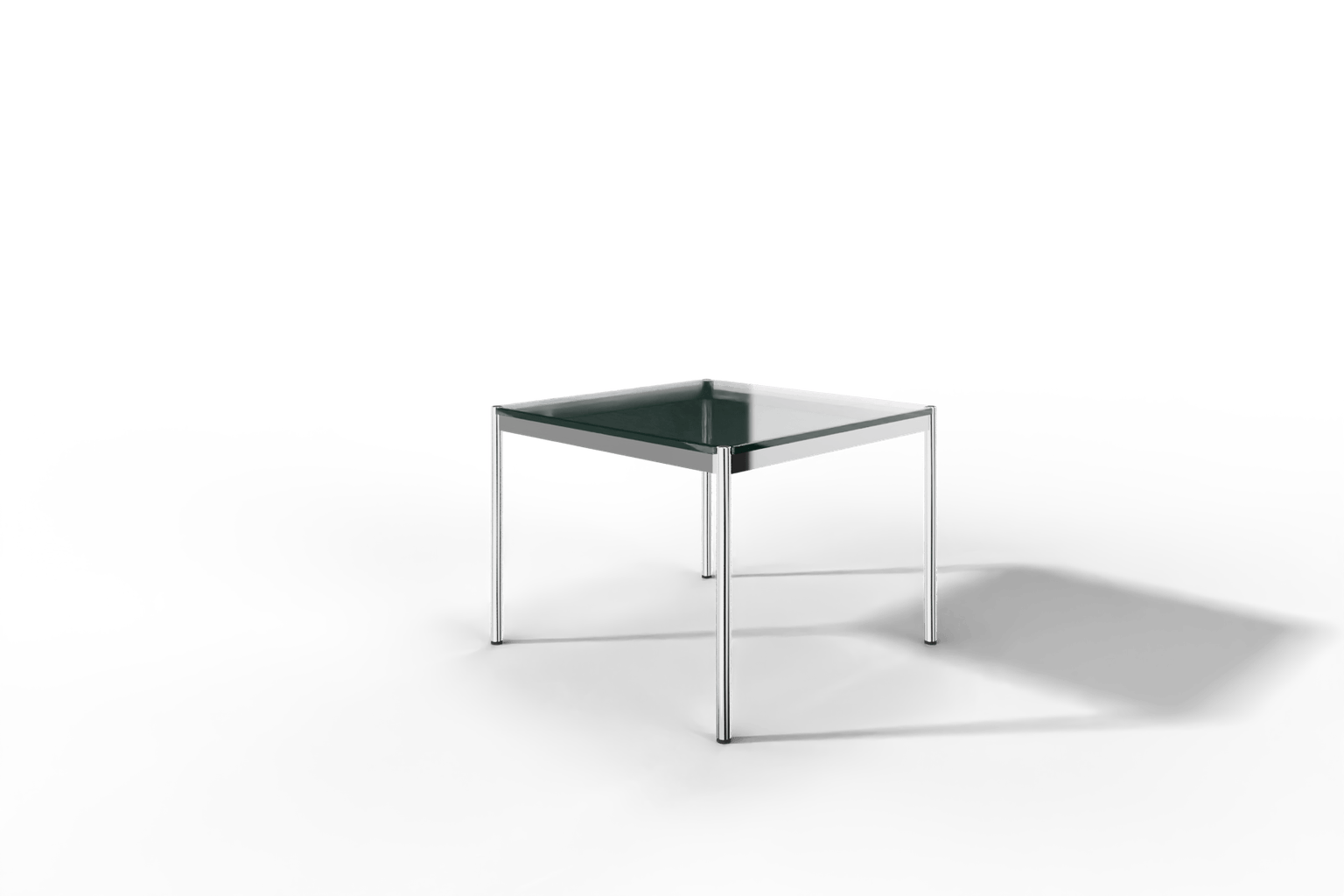 USM Haller Glastisch, Tiefe 1000 mm, Länge wählbar Produktbild