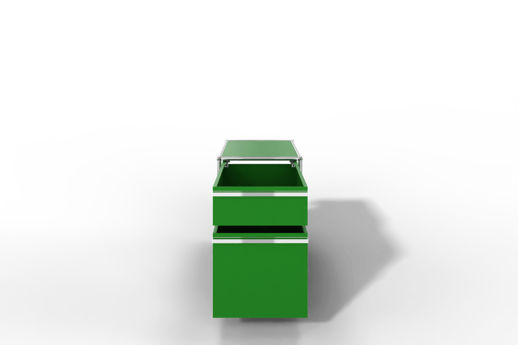 USM Haller Rollcontainer mit Hängeregistratur, wahlweise abschließbar. 14 Farben konfigurierbar. Produktbild