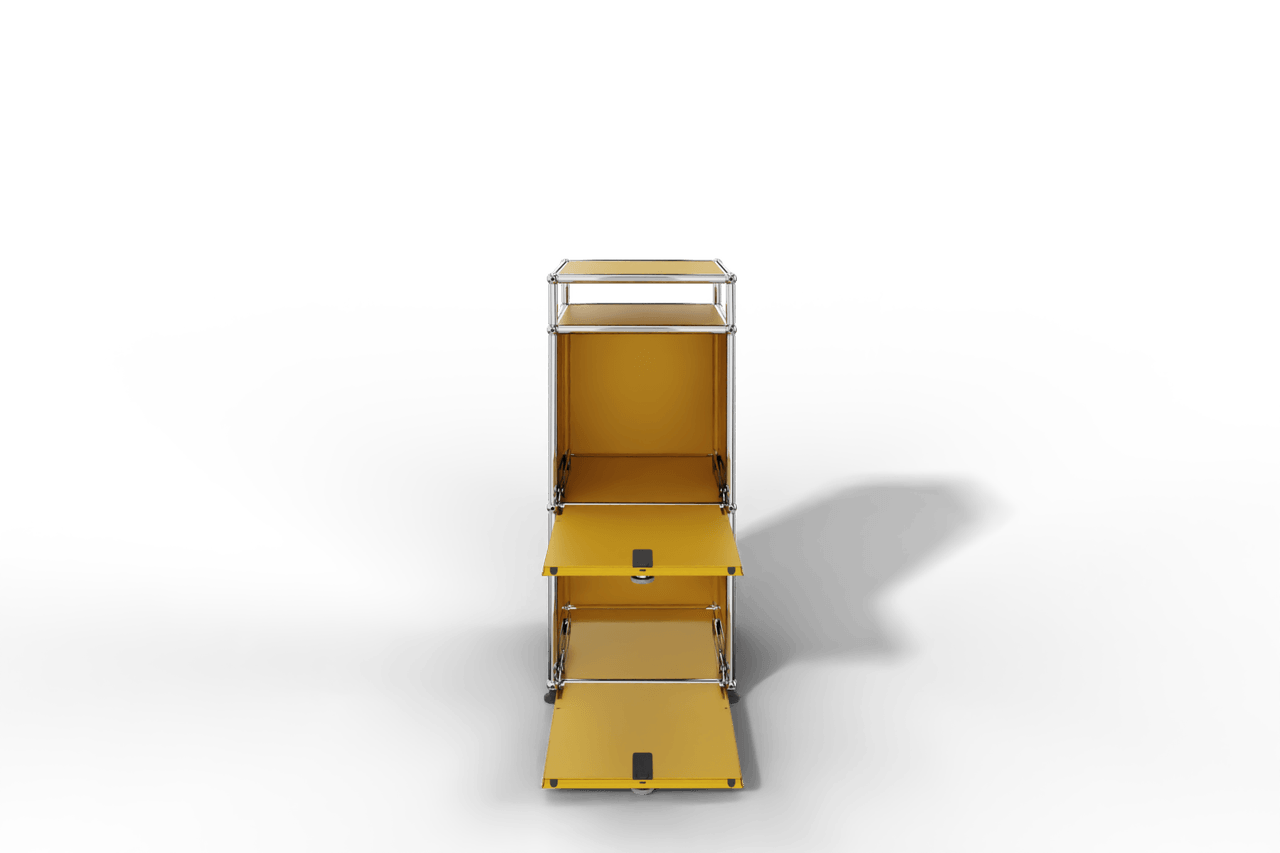 Schmales Highboard mit 2 Klapptüren Produktbild