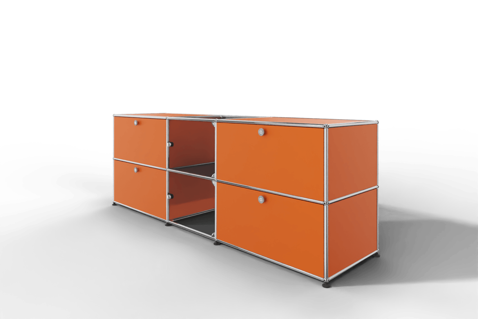 USM Haller Sideboard mit Vitrinen-Element Produktbild