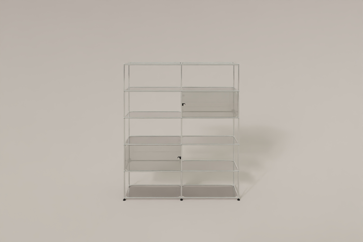 USM Haller Glasvitrine mit 2 Glastüren Produktbild