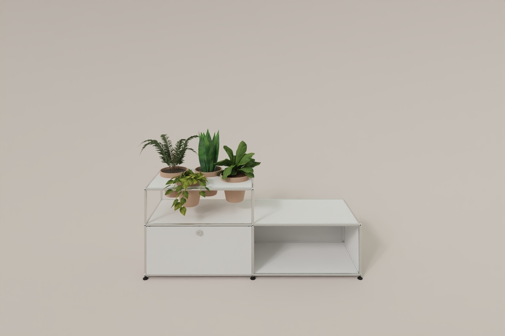 USM Haller Lowboard mit Pflanzeneinlage Produktbild