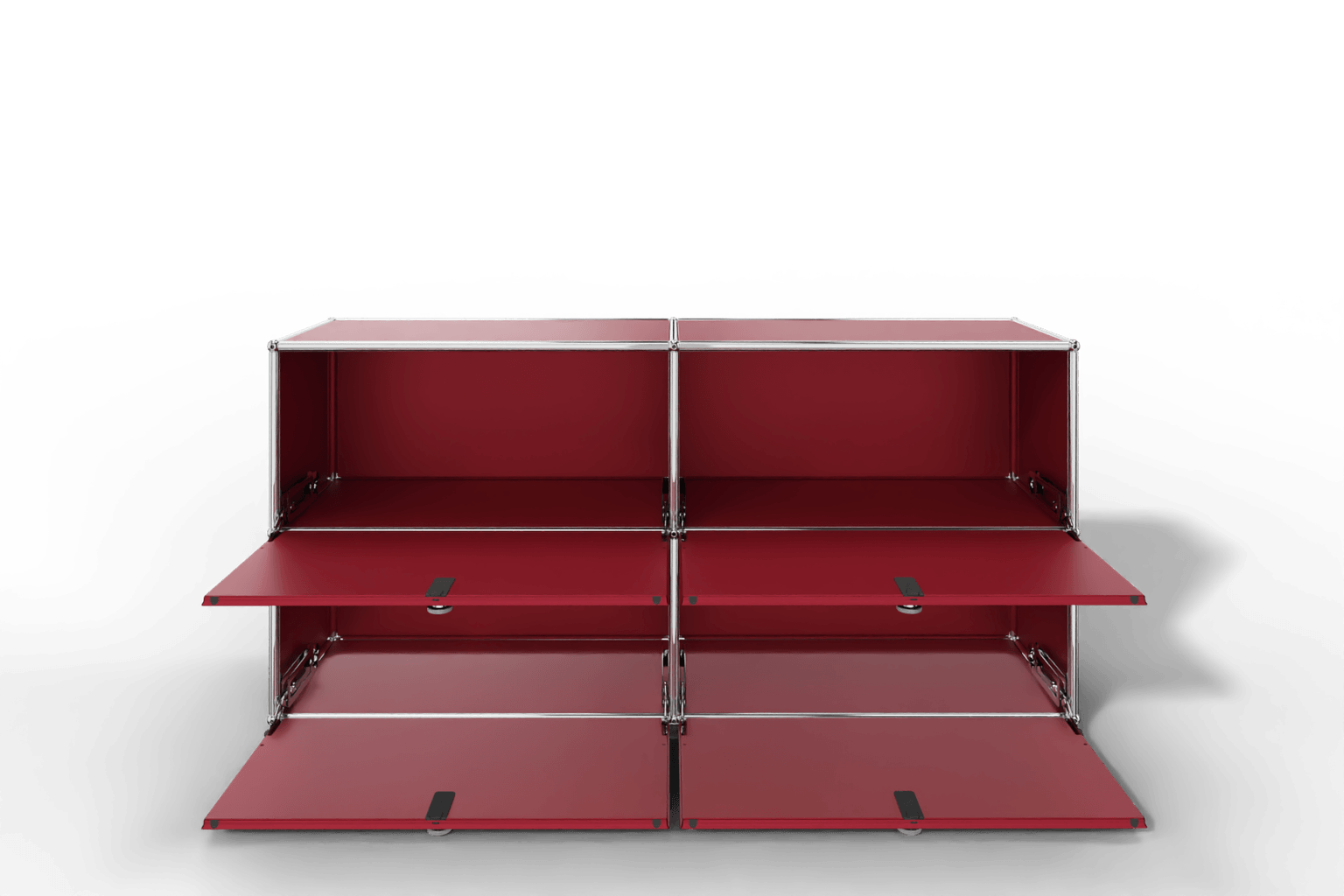 Farbe wählbar - USM Haller Sideboard, mit 4 Klapptüren Produktbild