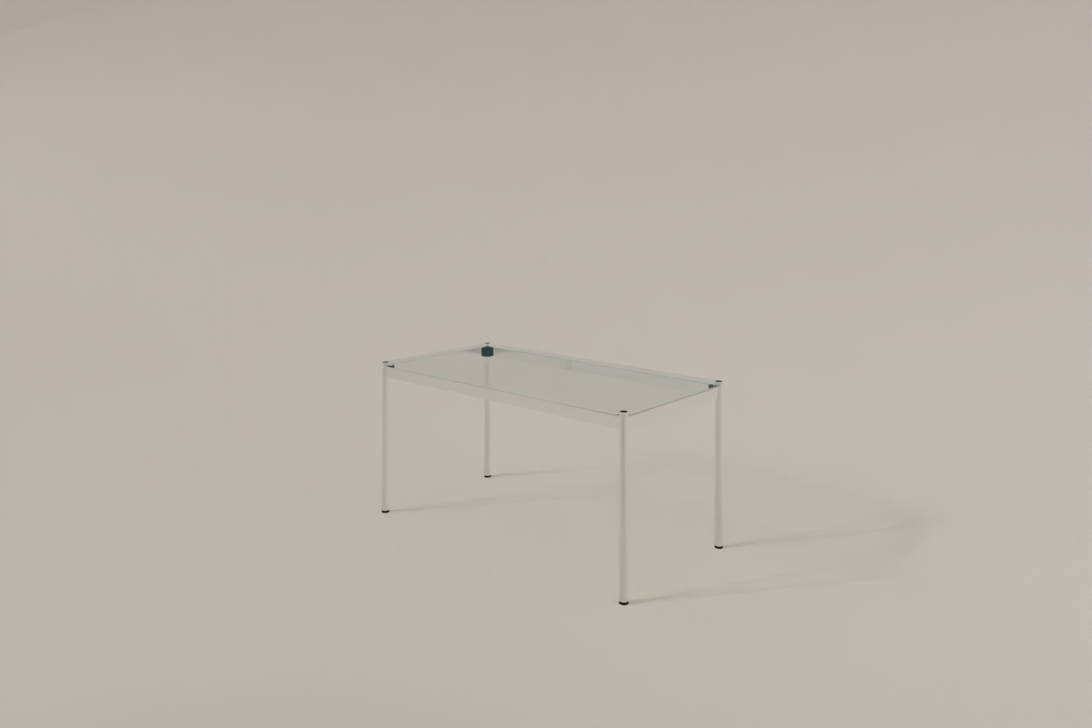 USM Haller Glastisch, Tiefe 750 mm, Länge wählbar Produktbild