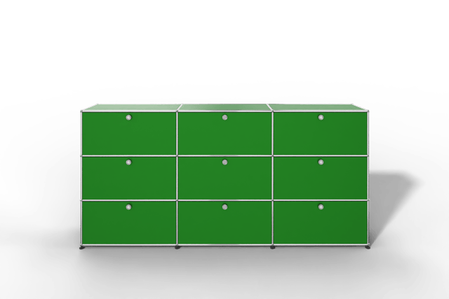 USM Haller Highboard mit 9 Klapptüren