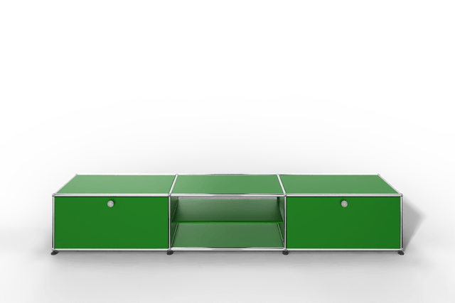 USM Haller TV-Lowboard mit offenem Mittelteil