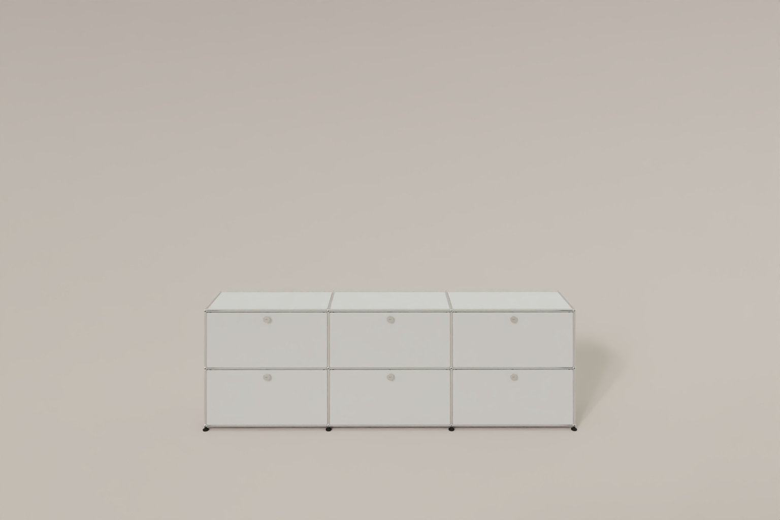 USM Haller Sideboard, mit 6 Klapptüren, von Paul Schärer & Fritz Haller Produktbild