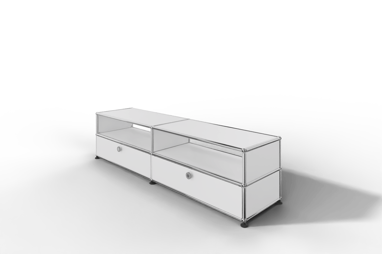 USM Haller TV-Lowboard, von Paul Schärer & Fritz Haller Produktbild