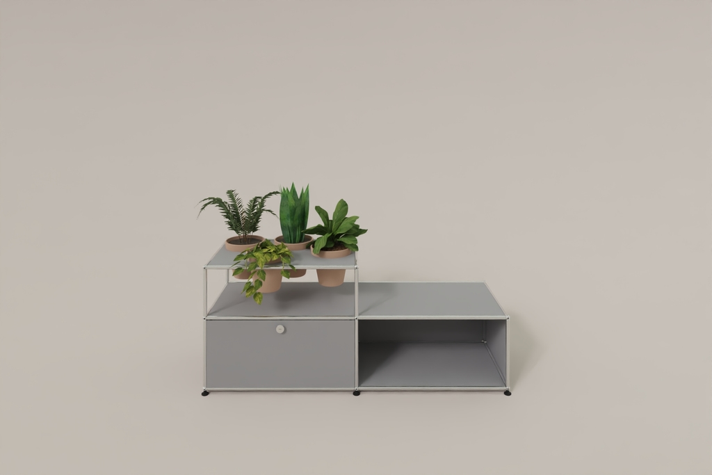 USM Haller Lowboard mit Pflanzeneinlage Produktbild