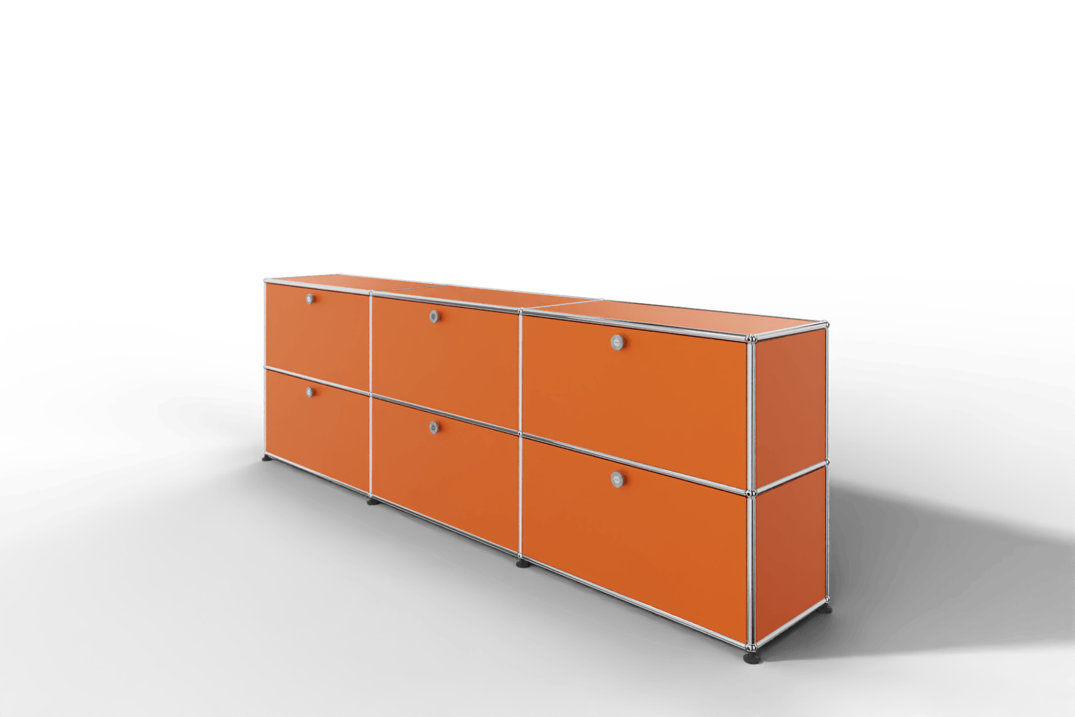 USM Haller Sideboard, mit 6 Klapptüren, von Paul Schärer & Fritz Haller Produktbild