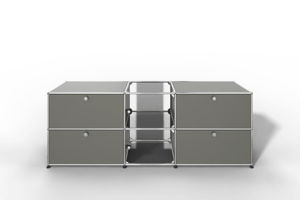 USM Haller Sideboard mit Vitrinen-Element Produktbild