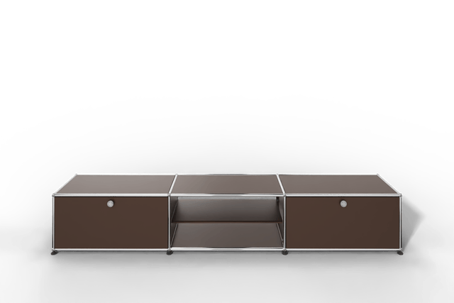 USM Haller TV-Lowboard mit offenem Mittelteil