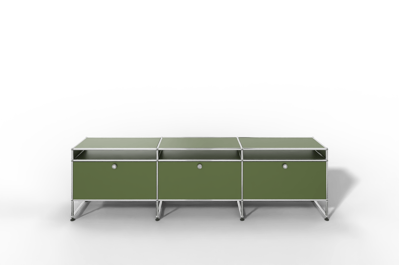 USM Haller TV-Lowboard, von Paul Schärer & Fritz Haller Produktbild