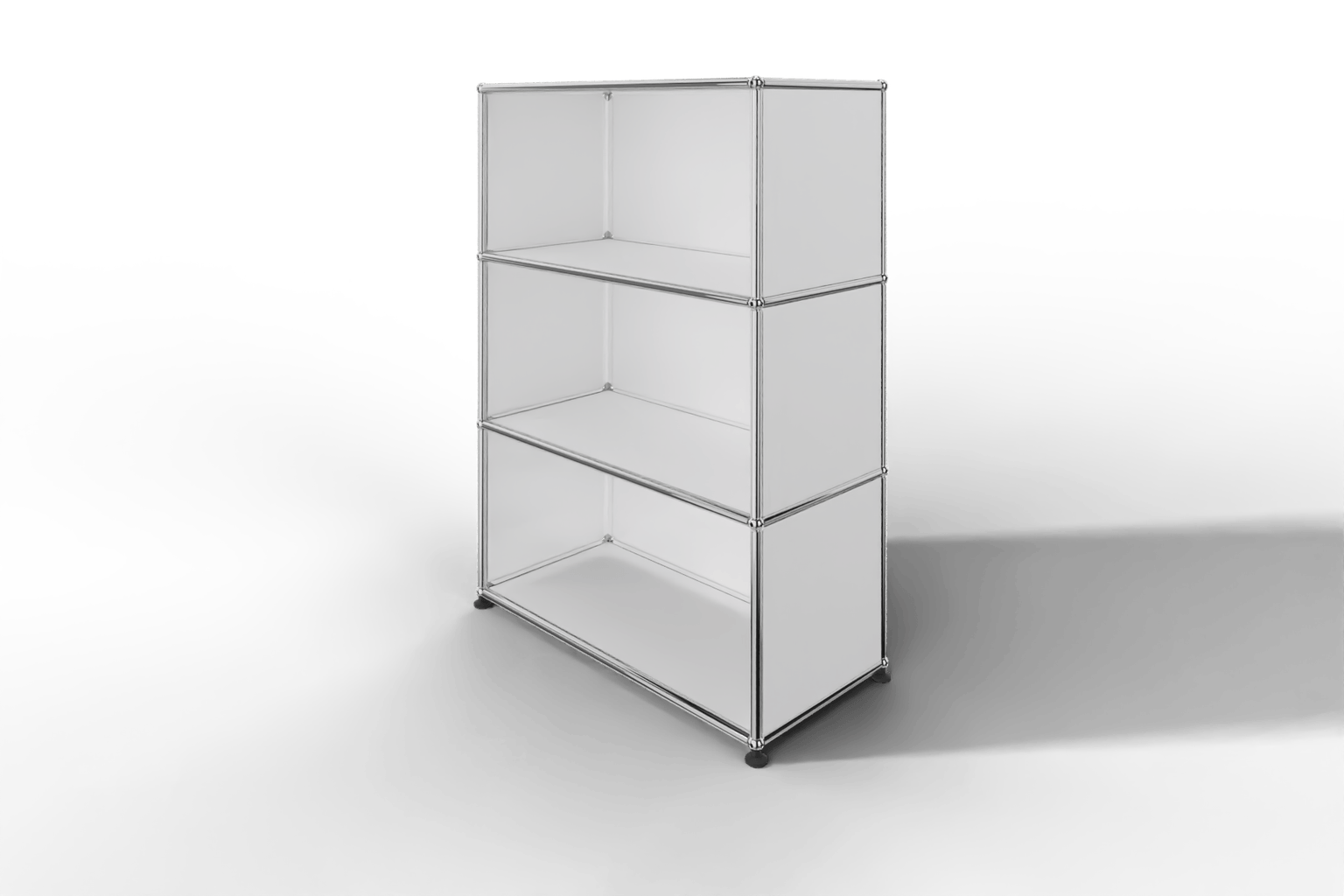 USM Haller Highboard mit 3 offenen Abteilen Produktbild
