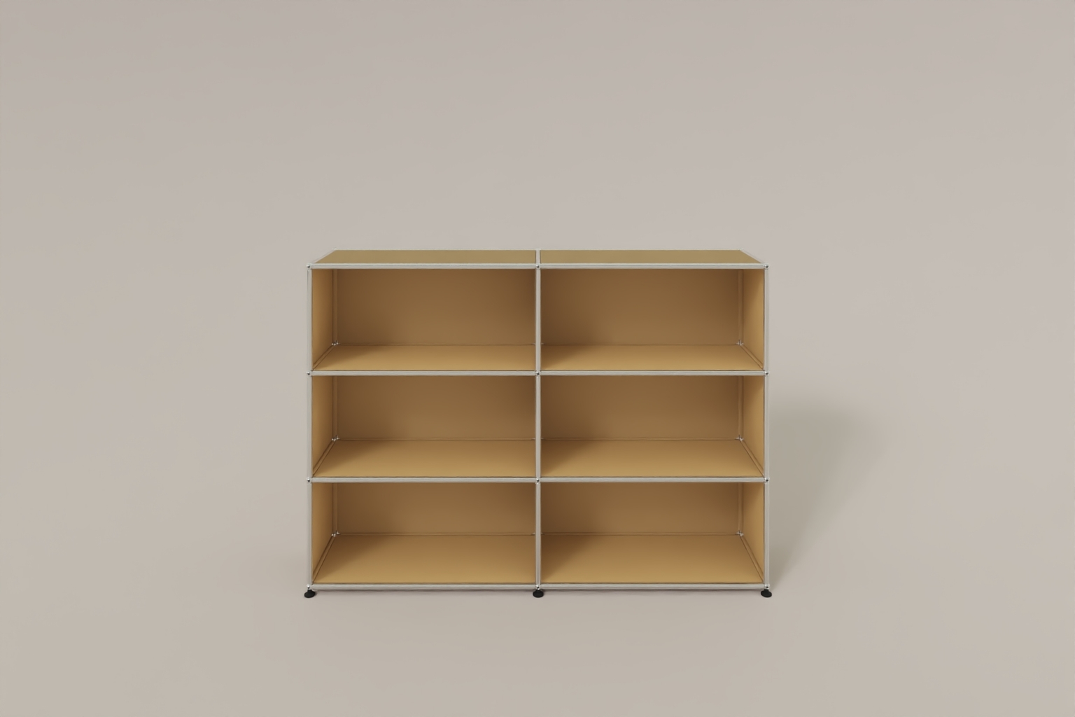 USM Haller Highboard mit 6 offenen Fächern in 14 Farben Produktbild